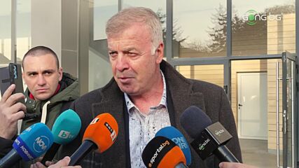 Наско Сираков след Общото събрание на Левски
