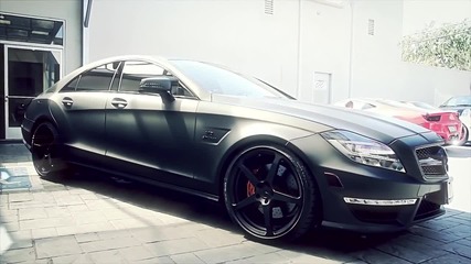 Истинска наслада за любителите: Mercedes Benz Cls63 Amg in Matte Black