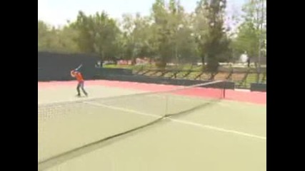 Тенис с бухалки