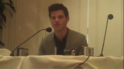 Taylor Lautner - Eclipse Press Conference Pt. 1 of 3 