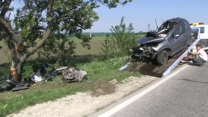Жена загина в тежка катастрофа на пътя Русе-Разград