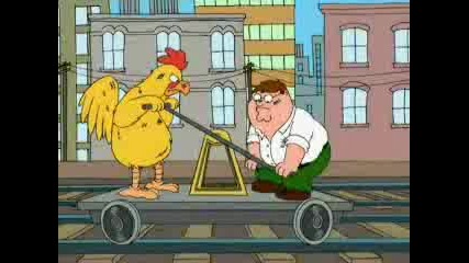 Peter Griffin Vs. Chicken ( Family Guy )