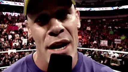 Часове преди Кечмания Xxvіі - John Cena с/у The Miz Live Tomorrow Night 