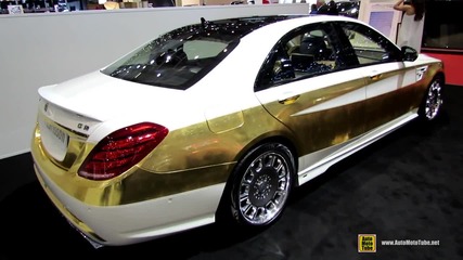 2014 Mercedes S-class в злато