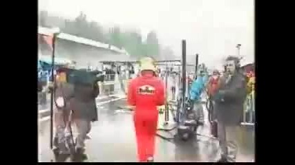 F1 Spa 1998 Schumacher Coulthard Crash