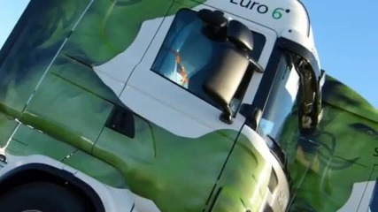 Scania Benelux Green&mean Euro 6 demo fotoshoot