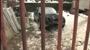 Пиян шофьор събори електрически стълб в Русе (СНИМКИ + ВИДЕО)