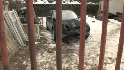 Пиян шофьор събори електрически стълб в Русе (СНИМКИ + ВИДЕО)