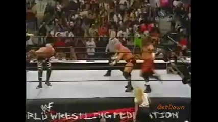 Raven & Justin Credible w/ Terri vs. Scotty 2 Hotty & Perry Saturn - Wwf Heat 07.10.2001 