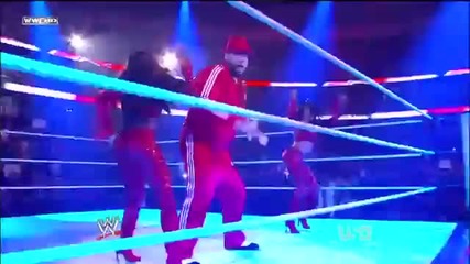 Brodus Clay vs Jtg Wwe Raw 1_16_12