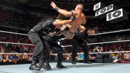 The Shield's greatest Triple Powerbombs: WWE Top 10, Oct. 23, 2017