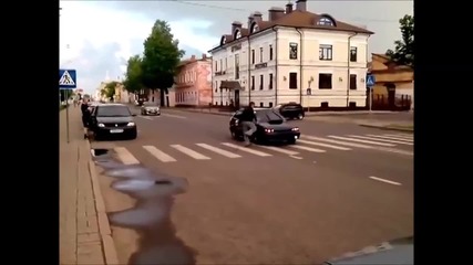 Пешеходец наказа нагъл шофьор