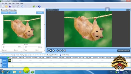 Как да правим зоом на клипче или картинка със Camtasia Studio 