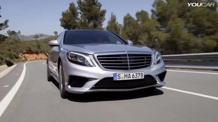 New 2014 Mercedes S 63 Amg - на пътя