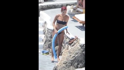 Eva Mendes in a Bikini in Italy 