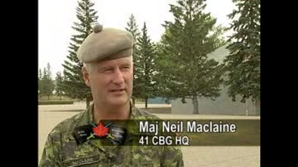 Army programme.военна програма за Канадски индиянци.