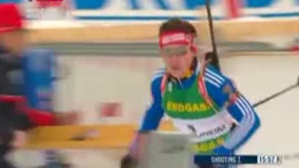 Биатлон. 2008 Масов Старт Mъже 8 кръг