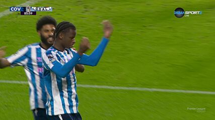 Coventry City Football Club with a Spectacular Goal vs. Newcastle United