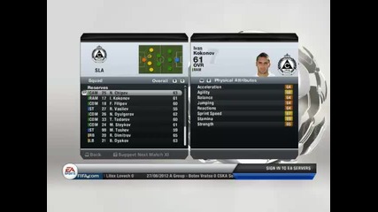 Fifa13 manager mode Slavia S1 Ep2