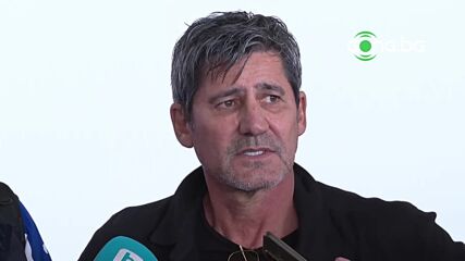 Николай Костов след завръщането на Левски от лагера в Турция