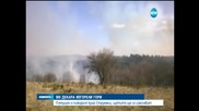 Изцяло е загасен пожарът в Благоевградско