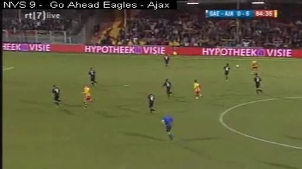 25.03.2010 Ajax - Eagles 6:0 gol na Lodeiro 