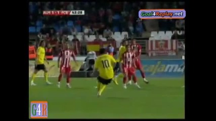 Almeria - Barcelona 1 - 1 (2 - 2, 6 3 2010) 