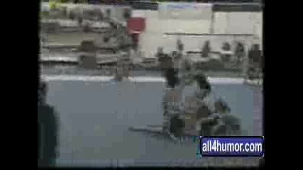 Gymnasts Falling Hard