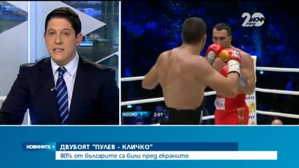 Двубоят Пулев-Кличко е най-гледаното спортно предаване в България - Новините на Нова