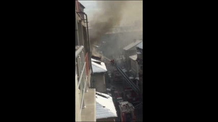 Пожар на Женския пазар в София