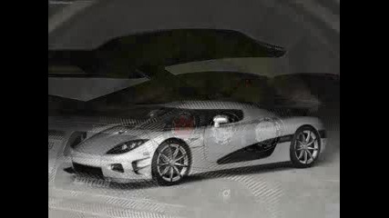 Official picture Koenigsegg evolution: Ccr, Ccx, Ccxr, Ccxr trevita 