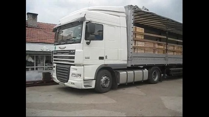 Маневра с Daf Xf 105 