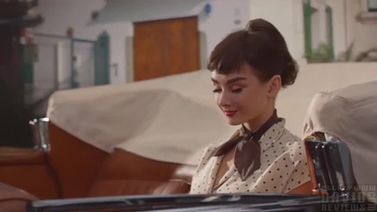 Реклама с Audrey Hepburn на шоколад Галакси