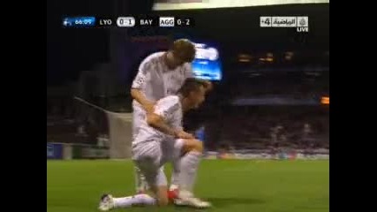 Lyon 0 – 2 Bayern Munich 27.04.2010 