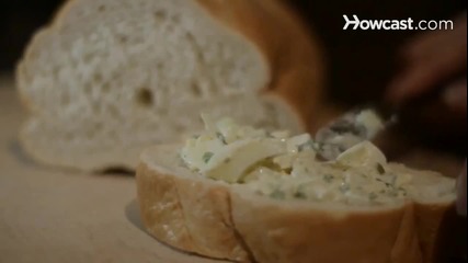 Как да направите яйчена салата (салата от яйца)