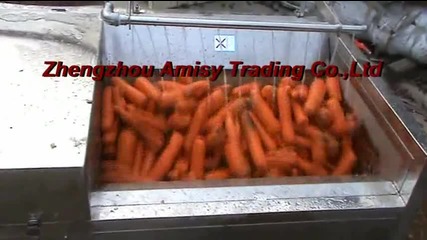 Carrot Cleaning and Peeling Machine, Vegetable Peeling