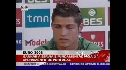 Cristiano Ronaldo Interview About Servia