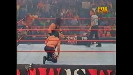 Wwf Raw is War 09/10/01 Dudley Boyz & Rhyno vs A. P. A . & Chris Jericho