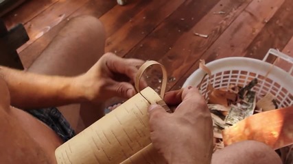 001. Деревянное творчество [делаем Туесок из бересты.ч1]