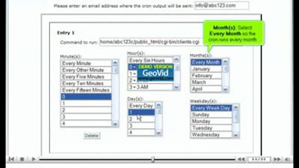 How to setup a Cron Job by www.vivahost.com