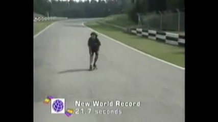 Откачен тип с най - бързите крака на света ! 