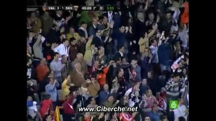 Valencia Cf - Sevilla Fc 3 - 1 de Pablo Hernandez
