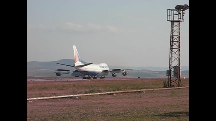 Boeing 747 - Burgas Airport (1)