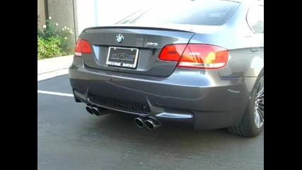 2008 Bmw M3 exhaust sound test - Remus Sport 