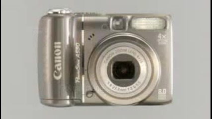 Canon Powershot A590 , Официално превю от Канон 