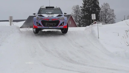 Rally Sweden 2015- Stages 6-9 ( Latvala and Ogier crash)