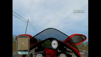 Ghost Rider goes Crazy in Hawai (test drive Unlimited) 