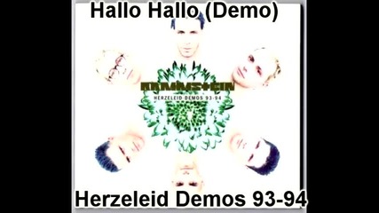 Rammstein - Hallo Hallo (demo 1994)