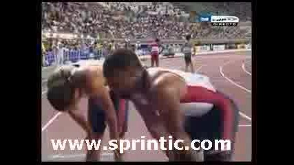 200m Tyson Gay (usa) 19.76 final Osaka