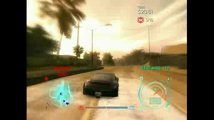 (NEW NFS) Need For Speed Undercover My Gameplay Бягане от Ченгетата Porsche GT2 (Tунинговано) (Високо Качествo) (HQ)